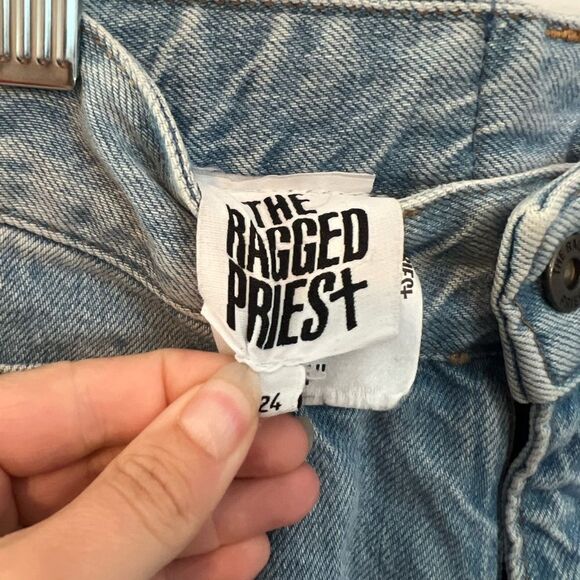 Ragged Priest Checkered Print Jeans - Picture 10 of 10